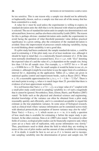 Sample size determination and power First Edition Thomas P Ryan | PDF
