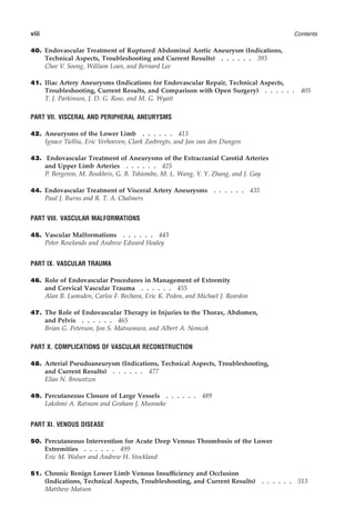 Endovascular Intervention for Vascular Disease Principles and Practice ...