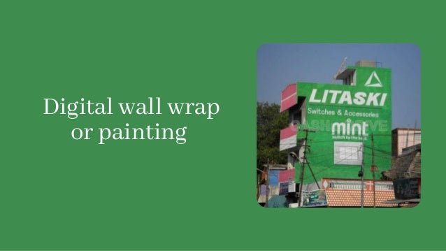 Digital wall wrap
or painting


 
