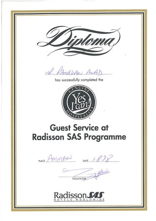 Ramadan's Certificates