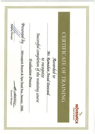 Ramadan's Certificates