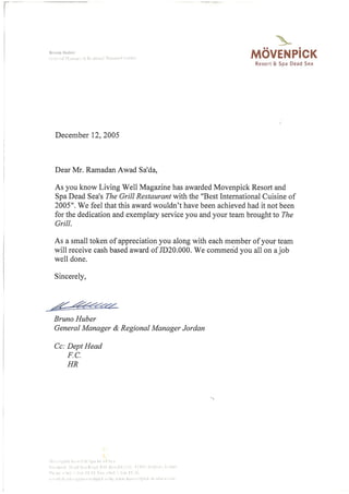 Ramadan's Certificates