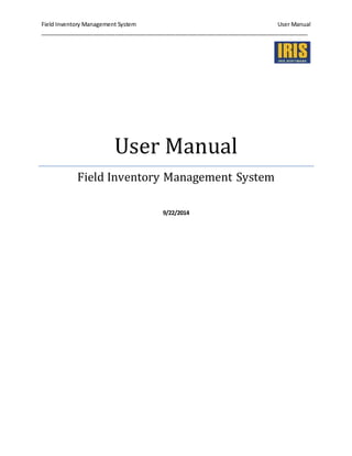 User Manual - FIMS | DOCX