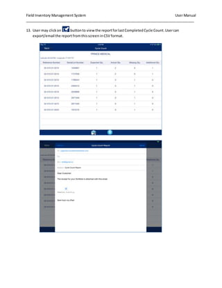 User Manual - FIMS | DOCX