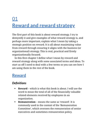 Reward Management: A Practical Introduction 3rd Edition Michael Rose | PDF