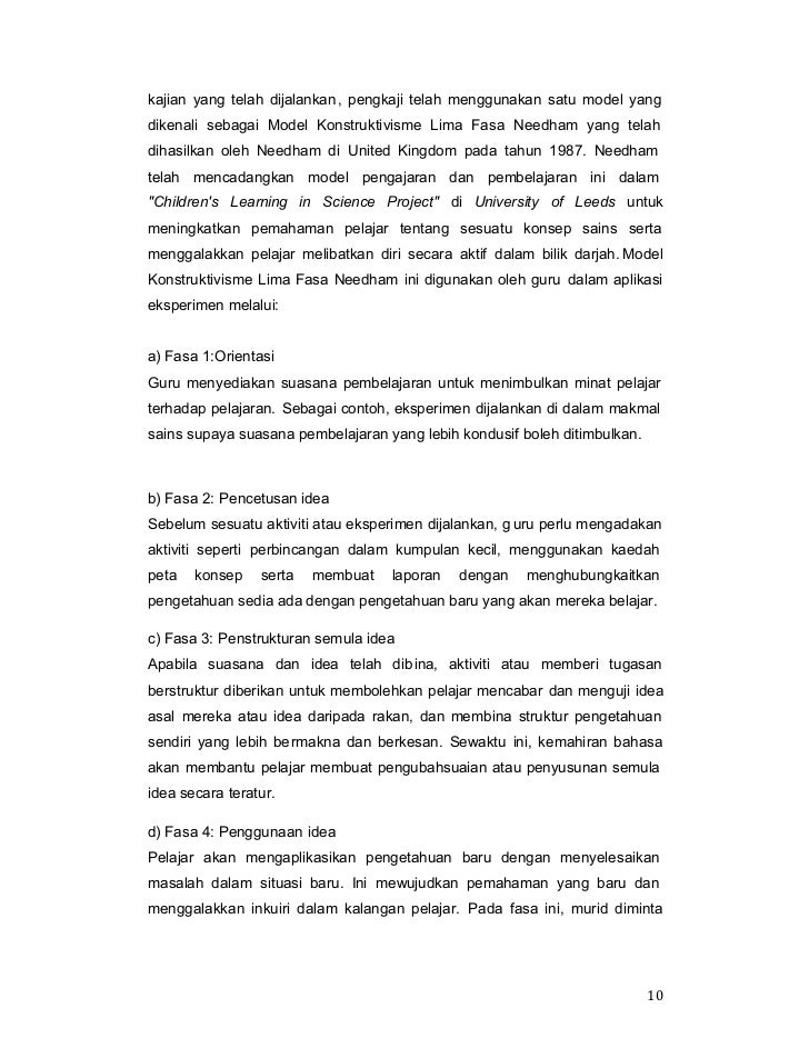 53662192 Konstruktivisme Dalam P P Sains