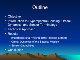 Hyperspectral satellite remote sensing | PPT