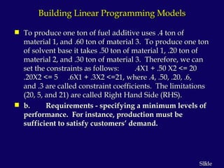 Comprehensive Guide to Linear Programming and Graphical Method | PPT