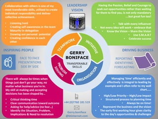 Gb Transferable Skills Chart
