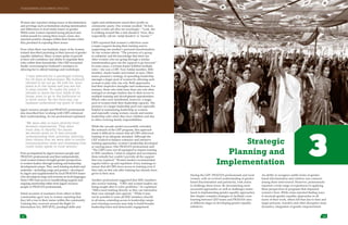 TRANSFORMING DEVELOPMENT PRACTICE
13 14
Women also reported raising issues of discrimination
and privilege such as limitations during menstruation
and differences in food intake based on gender.
While some women reported facing physical and
verbal assault for raising these issues, many also
reported positive changes within their homes when
they persisted in exposing these issues.
Even when there was backlash, many of the women
trained described persisting in their pursuit of gender
equality initiatives. Many women spoke of growth
in their self-confidence and ability to negotiate their
roles within their households. One CRP recounted
finally overcoming her husband’s resistance to
allowing her to attend trainings and workshops:
	 “I was selected for a paralegal training
for 14 days at Saharanpur. My husband
refused to let me go. He told me, ‘your
place is in the house and you are not
to step outside.’ To make my point, I
refused to leave the four walls of the
house, even to go to the bathroom or
to fetch water. By the third day, my
husband understood my point of view.”
Jagori resource people and PRADAN professionals
also described how working with CRPs enhanced
their understanding. As one professional explained:
	 “We were able to learn directly from
women’s experiences. They were
most able to identify the issues
we should work on. It was through
understanding their priorities, learning
their idioms that we were able to evolve
communication tools and strategies that
could really speak to rural women.”
First accompanied by Jagori resource people and
PRADAN professionals and then independently,
rural women trainers brought gender perspectives
to women leaders through training and leadership
development camps. They used training modules and
materials—including songs and posters—developed
by Jagori and supplemented by local PRADAN teams
who developed songs and exercises in local languages.
Some CRPs had access to handholding support and
ongoing mentorship either from Jagori resource
people or PRADAN professionals.
Initial accounts of resistance from others in their
communities gave way to women reporting that
they felt a rise in their status within the community.
Training they received around the Right To
Information Act, 2005 (RTI), paralegal skills and
rights and entitlements raised their profile as
community assets. One woman recalled: “At first,
people would call after me mockingly—‘Look, she
is walking around like a neta [leader].’ Now, they
respectfully call me ‘netaji [leader]’ or ‘ma’am.’”
CRPs reported that women’s collectives were
a major support during their training and in
supporting one another’s personal transformation.
As one woman attests: “The presence of a group
in solidarity and the knowledge that there are
other women who are going through a similar
transformation gave me the support to go forward.”
In some areas, a woman leader fulfilled multiple
roles—she was a CRP, Nari Adalat member, SHG
member, cluster leader and trainer at once. Other
teams pursued a strategy of spreading leadership
amongst a larger pool of women by allowing each
woman to play only one role. Both approaches
had their respective strengths and weaknesses. For
instance, those who held more than one role often
emerged as stronger leaders due to their access to
multiple training and development opportunities.
Where roles were distributed, however, a larger
pool of women built their leadership capacity. The
presence of a larger leadership pool was especially
helpful in maintaining leadership as women,
and especially young women, recede and reenter
leadership roles when they have children and due
to other evolving family responsibilities.
While the cascade model successfully extended
the outreach of the GEP program, this approach
made it difficult to ensure that all CRPs delivered
training of an adequate standard. Although the
GEP worked to balance extensive and intensive
training approaches, women’s leadership developed
at varying paces. One PRADAN professional said:
“The CRPs were not all equipped to impart training
to SHG members. I tried to support and accompany
them initially but couldn’t provide all the support
that was required.” Women leaders recommended
regular follow up and repetition of key trainings to
ensure that all CRPs have access to training even if
they take on this role after training has already been
given in their area.
Another professional suggested that SHG members
also receive training. “CRPs and women leaders are
being sought after to solve problems,” he explained.
“SHGs need training directly so they can internalize
their own strength and capacity.” While it may
not be possible to train all SHG members directly
in all areas, extending access to leadership camps
and visioning exercises may help to build broader
leadership bases and democratic engagement.
During the GEP, PRADAN professionals and rural
women, with an evolved understanding of gender-
based discrimination and patriarchy, took action
to challenge these forces. By documenting more
successful approaches as well as challenges teams
faced in implementing gender equality approaches,
this chapter compiles strategies to facilitate cross-
learning between GEP teams and PRADAN sites
at different stages in developing gender equality
initiatives.
An ability to recognize subtle forms of gender-
based discrimination and violence was common
among those interviewed. However, professionals
reported a wide range of experiences in applying
these perspectives in programs that impacted
women’s lives. While some reported finding ways
to inculcate gender equality approaches in all
facets of their work, others felt that due to time and
target pressure, transfers and other disruptive team
dynamics, integration of gender empowerment
3Strategic
Planning and
Implementation
 