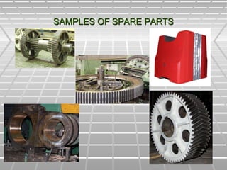 SAMPLES OF SPARE PARTSSAMPLES OF SPARE PARTS
 