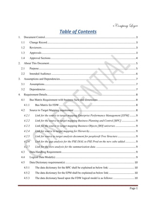 FDD-FDW-Template[Current~Future Architecture] | PDF