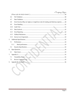 FDD-FDW-Template[Current~Future Architecture] | PDF