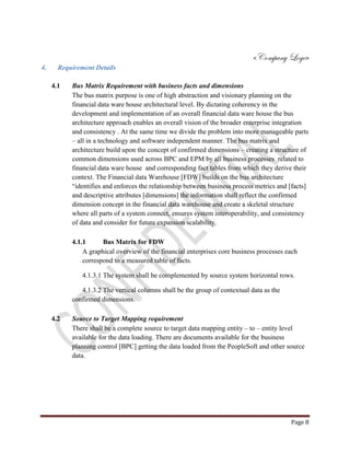 FDD-FDW-Template[Current~Future Architecture] | PDF