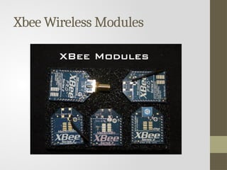 zigbee networks using xbee modules for wsn | PPT