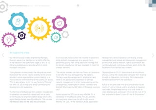 19
But Patrick Hyland, DevOps Engineering Manager,
Pearson, argues that DevOps can be highly effective
in the transition and operations stages of an ITIL V3
lifecycle-enabled service provider, which is being
managed using lean.
“Using Kanban to interconnect the lifecycle processes
that deliver the service creates visibility of the service
provider’s entire organisational system, leading to a
more profound understanding of the system,” he argues.
“This is akin to Gene Kim’s 1st way ‘Systems Thinking’
but with ITIL V3 strategy and design connecting into
development and operations.
“Furthermore a feedback loop from problem management
in operations can extend all the way back into all parts
of the lifecycle, not only the transition phase which is the
typical DevOps framed area of the lifecycle. This can take
the feedback deep into the early lifecycle phases.”
As an example, Hyland cities the instance of operations
doing problem management on a service that is
performing poorly, then being able to tell strategy that
the design capacity has not been regulated to meet the
strategic demand.
“The service provider can then use Theory of Constraints
to see why this may be happening,” he explains.
“Perhaps capacity management is a bottleneck and
needs to be appropriately exploited? Or perhaps
capacity management is in fact overproducing and the
consequences are being felt in service validation and
testing? What does the WIP (Work In Progress) inventory
say?”
Hyland argues that ITIL can be very effective if it is
considered in this lifecycle sense. “ITIL V3 provides
an impeccably sound map for left to right service
delivery,” he says. “In the transition phase, application
development, service validation and testing, change
management and release and deployment management
are the areas directly relevant, ripe for automation and
synthesisable with continuous delivery which forms the
backbone of the DevOps value stream.
“Applying lean to ITIL V3 interconnects all the lifecycle
phases, casting the collaboration net wide, from Strategy
through to Operations, not limiting it to collaboration
between Development and Operations.”
But all of this does take time and consideration to get
results; it’s not a miracle cure for anything. As Vazanias
concludes: “People keep looking for a silver bullet to
make DevOps work, and expect ITIL to do this ‘out of the
box’ and when it doesn’t, claim it’s not fit for purpose.”
An opposing view
devops perspectives 2 | ITIL – help or hindrance?
 