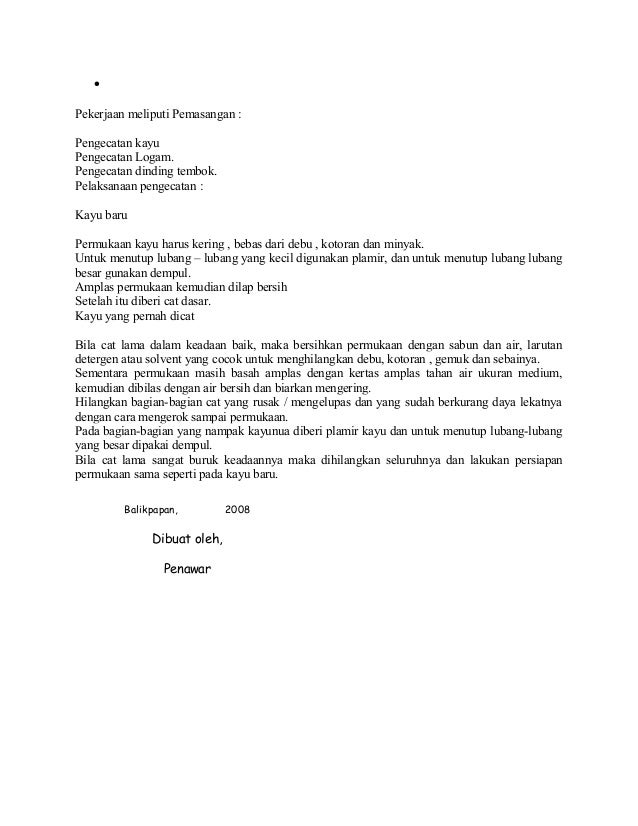 CONTOH METODE PELAKSANAAN