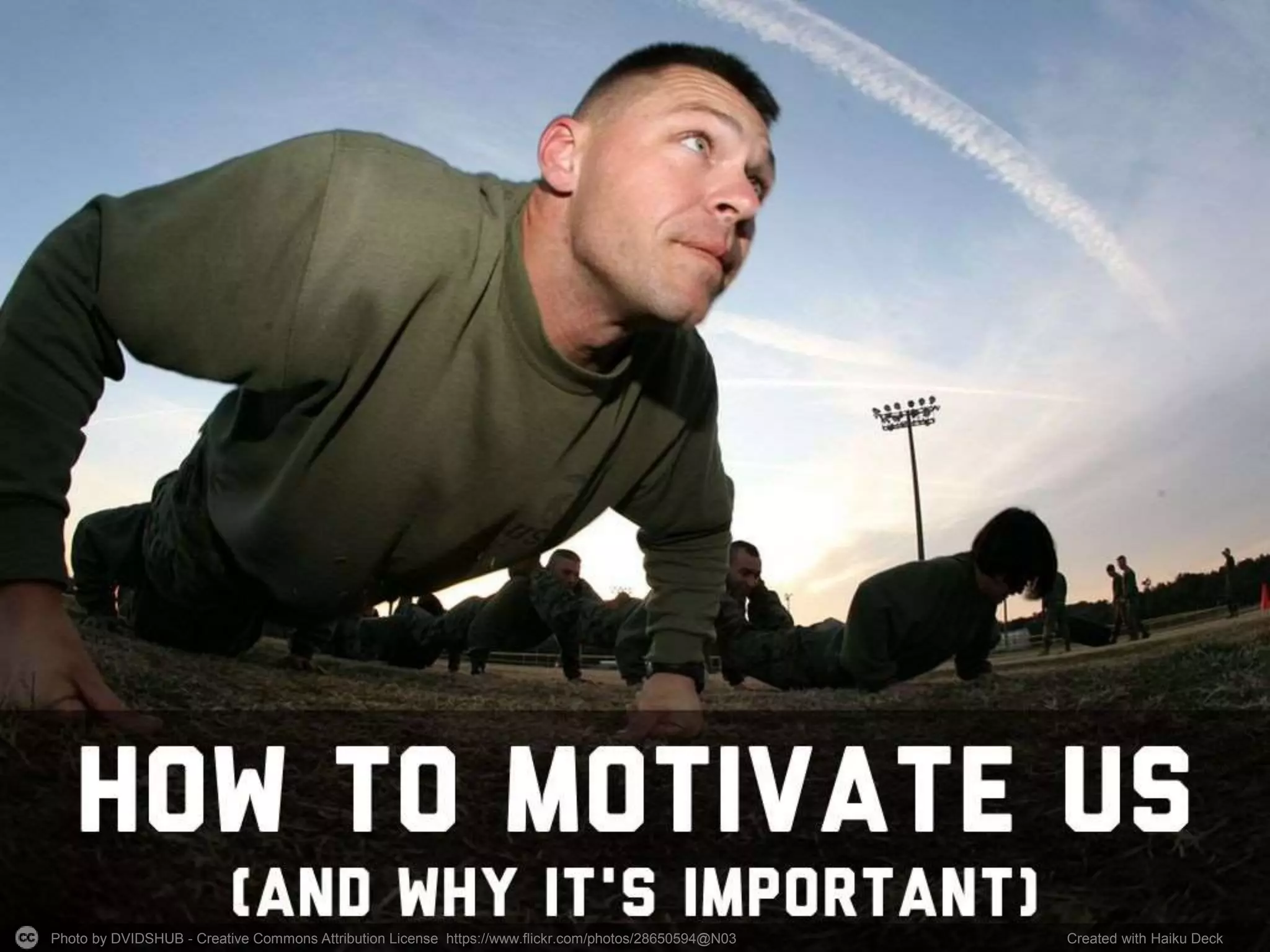 Photo by DVIDSHUB - Creative Commons Attribution License https://www.flickr.com/photos/28650594@N03 Created with Haiku Deck
 