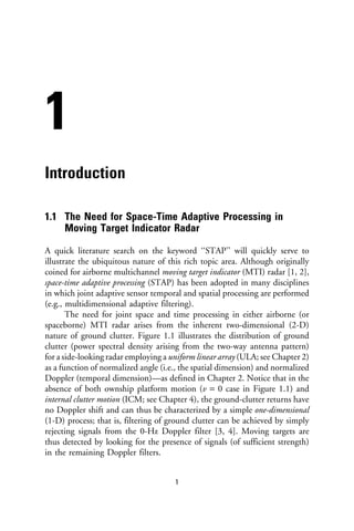 Spacetime Adaptive Processing For Radar J R Guerci | PDF