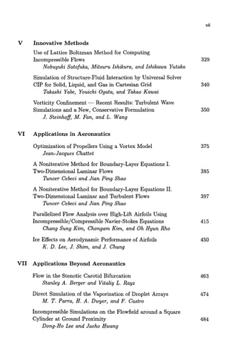 Numerical Simulations Of Incompressible Flows M M Hafez | PDF