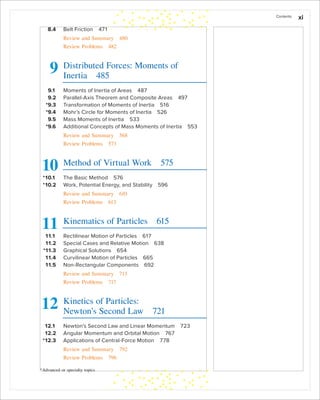 Vector Mechanics for Engineers 12th Edition Ferdinand Pierre Beer | PDF