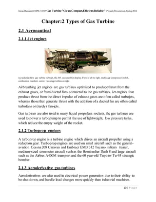 Gas Turbine project | DOCX