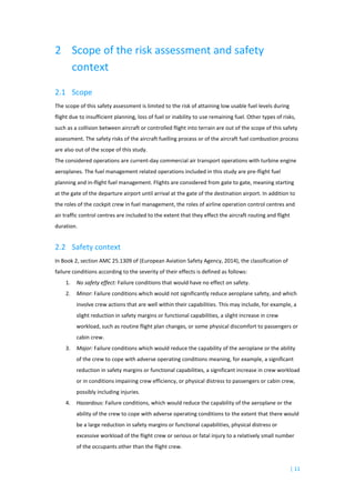 Safety Risk Assessment for Aircraft Fuel Management (VU) | PDF
