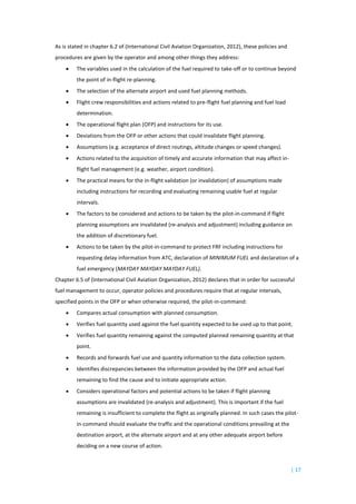 Safety Risk Assessment for Aircraft Fuel Management (VU) | PDF