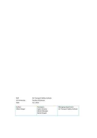 Safety Risk Assessment for Aircraft Fuel Management (VU) | PDF