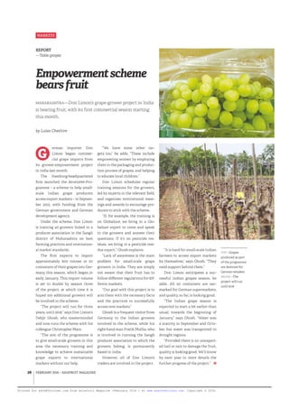 Printed for kate@fruitnet.com from Asiafruit Magazine (February 2016 ) at www.exacteditions.com. Copyright © 2016.
 