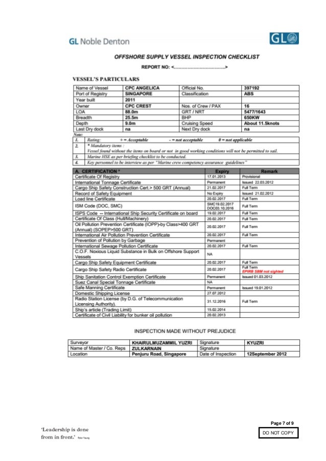Engr. Khairulmuzammil Experience Profiling Engineer Surveyor and Marine Warranty Surveyor _11.