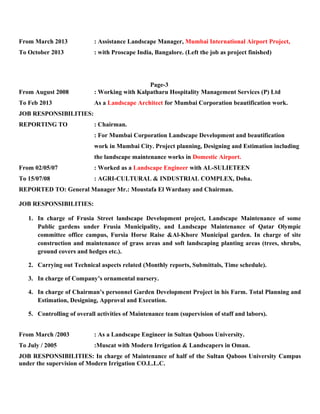 Babu Cherian CV | DOC