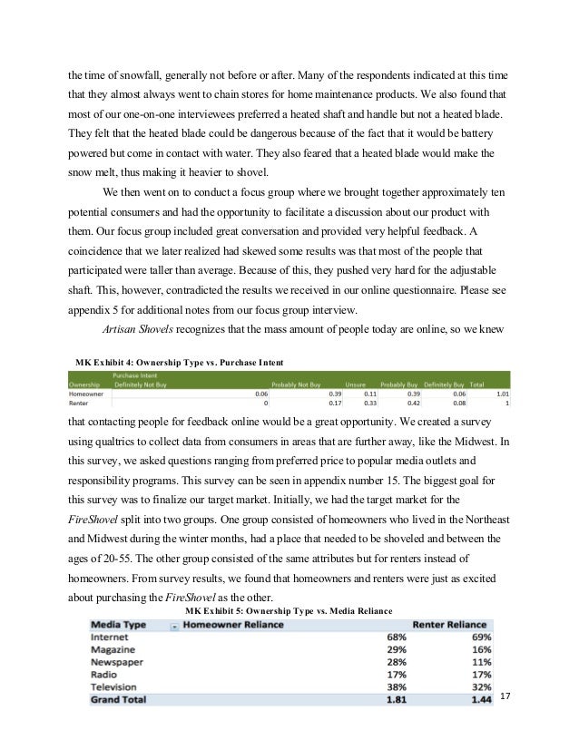 Artist business plan template picture