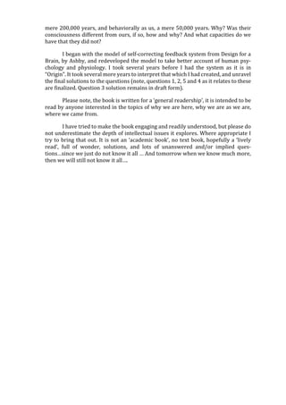 The Origin Of Consciousness 6th Edition Pdf