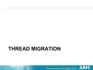 19
THREAD MIGRATION
 