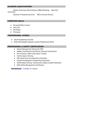 Update CV | PDF