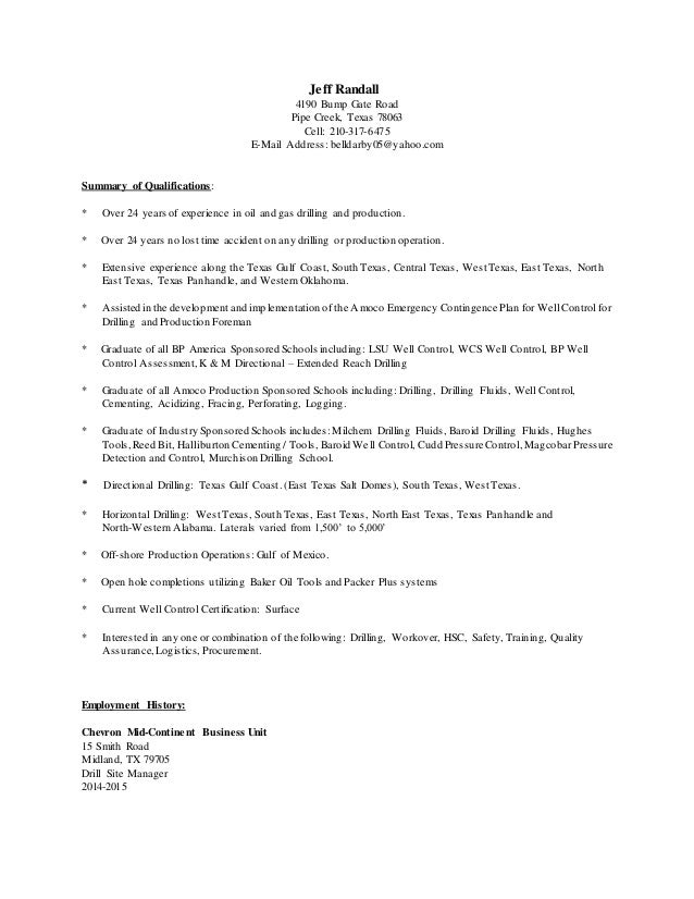 rtf resume