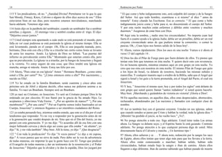 14                                                                                      Redención por Poder                                                               11

115 Y los predicadores, oh no. " ¿Sanidad Divina? Permítame ver lo que lo que           " El que come y bebe indignamente esto, será culpable del cuerpo y de la Sangre
San Moody, Finney, Knox, Calvino o alguno de ellos dice acerca de eso." Ellos           del Señor. Así que todo hombre, examínese a si mismo" el dice " antes de
estuvieron bien en sus días; pero nosotros estamos moviéndonos, marchando               tomarla". Estoy citando las Escrituras. Eso es correcto. " El que come y bebe
hacia adelante. Tenemos algo más.                                                       indignamente juicio come y bebe para si, no discerniendo el cuerpo del Señor.
116 Jesús dijo en la parábola del sembrador, cuando un sembrador fue a sembrar          Y por esta razón muchos están enfermos y débiles entre vosotros y muchos
semillas; y alguien. . . El enemigo vino y sembró cizañas entre el trigo. El dijo:      duermen." Asegúrese de estar bien con Dios.
"Déjenlos crecer juntos."                                                               90 Aquí esta la sombra, ¡ nadie sino los circuncidados!. No importa cuan leal
117 Usted siempre esta apuntando a cuán malo se está poniendo el mundo, pero            fuera él o cuanto ayudo a la iglesia Judía; debía ser un prosélito, debía ser un real
falla en ver cuan poderosa se está poniendo la iglesia al mismo tiempo. Ella se         creyente circuncidado antes de que pudiera tomar la comunión;: o comer la
está levantando, parada en el campo .Oh, Ella es una pequeña manada, pero,              pascua. Oh, ¡ Cuan lejos nos hemos salido de la línea hoy! .
hermano, Dios está con ella y Ella va a triunfar tan cierto como Jesús se levanto       91 Ahora, vamos rápidamente. Dios los saco en una noche. Vamos a ir ahora al
de entre los muertos. Amén. La Iglesia de Dios no fallará. "Las puertas del             verso 13 del capitulo 14 .
infierno no prevalecerán contra Ella." Mostrando que estarían contra ella, pero         92 Dios Ies dio el Pilar de Fuego para que fuera delante de ellos. Yo pienso que
que no prevalecerán. La Iglesia va a triunfar, por la Sangre de Jesucristo y llegará    tenían esta foto que tenemos en ésta noche. Y quiero decir esto con reverencia.
a la victoria. Yo estoy seguro de una cosa; que Dios tendrá una Iglesia sin             En mi honesta opinión, mientras estamos aquí en este grupo en esta noche. Yo
mancha, arruga ni mácula. Amén. Estoy tan feliz por eso.                                creo que eso esta con nosotros en esta noche. El mismo Pilar de Fuego que guío
118 Ahora, "Para estar en esa Iglesia" Amen " Hermano Branham. ¿como entra              a los hijos de Israel, va delante de nosotros, haciendo las mismas señales y
usted a Ella, por carta?" No. "¿Cómo entonces entra a ella?" Por nacimiento; ¡          maravillas. Y cualquier maestro aquí o erudito de la Biblia, sabe que el Angel que
nacido en Ella!.                                                                        siguió a Israel y los guío a la tierra prometida, era el Angel del Pacto, el cual era
119 Yo he estado en la familia Branham; serán cuarenta y cinco años este                Jesucristo.
próximo seis de Abril y déjeme decirle, ellos nunca me pidieron unirme a su             93 Y hoy, " Jesucristo el mismo ayer, hoy y por todos los siglos" está delante de
familia. Yo nací un Branham. Siempre seré un Branham.                                   este grupo que usted quiere llamar "santos rodadores" si usted quiere hacerlo.
120 yo nací un Cristiano, en Jesucristo. Yo seré un Cristiano porque Dios lo ha         Muy bien. ¡Marchando y guiándolos de victoria en victoria! ¡Gloria a Dios!.
ordenado así por elección. El nos llamó por la gracia de Su amado Hijo; Le              94 En aquellas naciones, en aquellos días, ellos eran despreciados, aborrecidos,
aceptamos y obtuvimos Vida Eterna . " ¿Por un apretón de manos?" "¿ Por una             rechazados, abandonados par Las naciones y llamados con cualquier clase de
membresia?" "¿,Por una carta?" " Por un Espíritu somos todos bautizados en un           nombre.
Cuerpo, Jesucristo" y entonces llegamos a ser miembros ciudadanos del Reino.            95 Así es también hoy con el genuino creyente. Ustedes en sus iglesias, saben
121 yo estaba pensando hoy, mientras estaba orando, que este es el día por el cual      que cuando ustedes se paran par Cristo y hablan la verdad, toda la iglesia dice: "
tendremos que responder. Yo no voy a responder por la generación antes de mi            ¡Mírenlo! ha perdido el juicio, se ha vuelto loco." ¿Ve?.
o la generación que vendrá después de mi. Sino que en el Día del Juicio, yo me          96 No ponga atenci6n a todo eso. Siga adelante. Usted tiene todas Las armas
pararé con esta generación. Y yo me dije: "Te acuerdas allí de esa foto con una         ahora. La Sangre va delante suyo; y el Espíritu Santo lo está guiando. Continúe
mujer bebiendo cerveza y decía algo así como que ella estaba " sin aliento", yo         adelante. No ponga atención a lo que cualquier persona diga de usted. Mire
dije:" Si, y sin vida también". Muy bien. Allí lo tiene, yo dije: " ¡Que desgracia!".   directamente hacia el Calvario y marche. ¡ Un hermoso tipo !
122 " Con toda la predicación" Yo dije "A veces parece" Le dije a mi esposa,            97 Ahora, ellos salieron y se . . . Y ahora note, redención por la sangre los saco
dije:" A veces parece que no sirve de nada. Pero debo ser la voz de advertencia         de Egipto, ahora ellos tenían que tener algo más para que los llevara a la tierra.
de todas maneras, sin importar lo que la gente hace con EI. Tengo que predicar          Ahora ellos están comenzando a marchar; habían salido, habían sido
el Evangelio de todas maneras y dar un testimonio de la resurrección y el Poder         circuncidados, habían estado bajo la sangre e iban de camino. Ahora ellos
de Jesucristo." Déjenlos que lo olviden y le den la espalda; Dios los juzgará por       llegaron a algo diferente. iban de camino sabiendo que habian pasado de muerte
 