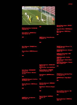 №54 (1550) 201714 Лига Европы1квал. раунд
нет. Если Санчес останется,
товлинииатаки«канониров»
нужно будет лишь провести
некоторые корректировки, и
вся картинка идеально сло‑
жится, а вот если он уйдет –
нужнаполнаяреконструкция
ипоискчего-тонового.
За:Ляказетт –универсал
С другой стороны, давайте
пофантазируем и предста‑
вим,чтоЛунавзошлавместо
Солнца, красное стало си‑
ним, а Венгер не пожалел
100 с лишним миллионов за
КилианаМбаппеикупилего
в придачу к Ляказетту. Как
онисыграются?Атуткакраз
никаких проблем, так как
Алекс – тот еще универсал и
в «Лионе» часто играл на
фланге, что не приводило к
падению его результативно‑
сти.Скажембольше –многие
считают, что свой лучший
сезон он провел в чемпиона‑
те‑2014/15, когда образовал
неудержимое партнерство с
Набилем Фекиром; играть с
кем-то в связке на острие –
комфортнаязадачадляЛяка‑
зетта. Он не эгоистичный
форвардиспособенработать
накоманду –всхеме4–2–3–1 
какнаострие,такинафланге,
в4–3–3 или3–4–2–1,исполь‑
зуемой в последнее время
Венгером.
За:Ляказеттзакрываетэру
Жиру
Можно по-разному отно‑
ситьсякперсонеОливьеЖи‑
ру. Я, к примеру, считаю его
одним из лучших в прошлом
сезоне и несправедливо тре‑
тируемым Венгером, а кто-
то – недостаточно классным
для«канониров»форвардом.
Но что можно говорить на‑
верняка – сейчас все споры о
том, является ли француз
топ-форвардом, закончатся,
таккакэраОливьев«Арсена‑
ле» подошла к концу. Он до
последнего сопротивлялся,
так как любит этот клуб, воз‑
можно, больше, чем кто-ли‑
бо, еще в его нынешнем со‑
ставе,носприходомЛяказет‑
та осознал – нужно искать
новую команду. Наверное,
только история и дальней‑
шиевыступленияЖирувсо‑
ставе другой команды рас‑
ставят все точки над «и» –
приведет его уход к эволю‑
ции «Арсенала» или ослабит
и без того не крепкий харак‑
терклуба.
СергейБАБАРИКА
Ответные матчи
АЕЛ (Лимассол, Кипр) – Сент-Джозефс
(Гибралтар) – 6:0 (4:0) (Авраам, 2, Элиа,
37, 45+5, Бенитес, 52, Кирьяку, 89, Мав­
ру, 90+2)
Тирана (Албания) – МАККАБИ (Тель-
Авив, Израиль) – 0:3 (0:2) (Шёнфельд,
50, Ицхаки, 81, Рикан, 86). Удалён: Сен­
таму (Т, 44)
«Тирану»тренируетбра‑
зилец Зе Мария (помните,
играл правым защитником в
«Интере»?), а тренировать
«Маккаби» сам себя назна‑
чилЖордиКройф.Борьбыне
получилось.
Дачия (Молдавия) – ШКЕНДИЯ (Маке­
дония) – 0:4 (0:3) (Алими, 32, Жуниор, 44,
Зейнулай, 81, Хасани, 89, пен). Удалён:
Андроник (Д, 37)
Атлантас (Литва) – КАЙРАТ (Казахстан)
– 1:2 (0:6) Чьофу (12) – Иличевич (35,
пен, Гоу, 39)
АндрейАршавинзарабо‑
талпенальти,которыйреали‑
зовал экс-игрок «Гамбурга»
Иво Иличевич (в «Кайрат»
перешелиз«Анжи»).Против
команды известного грузин‑
ского центрального защит‑
ника Кахабера Цхададзе по‑
допечные Константина Сар‑
сании (известный агент) ни‑
чегонемоглиподелать.
Елгава (Латвия) – ФЕРЕНЦВАРОШ
(Венгрия) – 0:1 (0:2) (Пришкин, 37)
Пелистер (Македония) – ЛЕХ (Поль­
ша) – 0:3 (0:4) (Тралка, 39, Йевтич, 66,
Йожвяк, 77)
Наш Костевич сыграл
полныйматч.
РАБОТНИЧКИ (Македония) – Тре Пенне
(Сан-Марино) – 6:0 (1:0) (С. Сахити, 28,
Найденов, 43, 59, Маркоски, 71, Вели­
нов, 82, 83)
Милсами (Молдавия) – ФОЛА (Люксем­
бург) – 1:1 (1:2) (А. Антонюк, 37 – Далле­
ведове, 58). Удалён: Граур (М, 87)
Еще один проход коман‑
дыизЛюксембурга!Поделу.
«Фола» и в Молдавии была
сильнее–глупыймяч,пропу‑
щенный со штрафного от ле‑
вой бровки, на гостей не по‑
влиял.
ТРАКАЙ (Литва) – Сент-Джонстон
(Шотландия) – 1:0 (2:1) (Максимов, 88).
Удалён: Климавичюс (Т, 57)
Украинский опорник хо‑
зяев Михаил Шишка (экс-
«Карпаты» и «Шахтер») от‑
метился голевым пасом, вы‑
ведя Максимова один на
один.Ещеодиншотландский
клуб вылетел на первой же
стадии!
СУДУВА (Литва) – Шахтер (Солигорск,
Белоруссия) – 2:1 (0:0) (Леймонас, 34,
Янкаускас, 90+1 – Ковалев, 38). Удалён:
Матвейчик (Ш, 43)
Скандалище!Лидерчем‑
пионата Белоруссии играл
весьвторойтаймвменьшин‑
стве,нопропустилнапервой
компенсированной минуте
от Янкаускаса. Гости пошли
всей командой в атаку и таки
сравнялисчет,ношотландец
Робертсон и его помощники
ухитрились не заметить, что
мяч (эпизод на фото) с боль‑
шим запасом полностью пе‑
ресеклиниюворотначетвер‑
той компенсированной ми‑
нуте.Шотландцы,похоже,не
только в футбол играть раз‑
учились,ноисудить.
Ордабасы (Казахстан) – ШИРОКИ БРЕГ
(Босния) – 0:0 (0:2)
ХИК (Финляндия) – Коннас Куэй (Уэльс)
– 3:0 (0:1) (Ягуби, 11, Пелвас, 32, 55)
Гандзасар (Армения) – МЛАДОСТЬ
(Подгорица, Черногория) – 0:3 (0:1)
(Петрович, 68, Калуджерович, 90+2,
Райчевич, 90+4)
Флора (Эстония) – ДОМЖАЛЕ (Слове­
ния) – 2:3 (0:2) (Бегларишвили, 2, Айн­
салу, 22 – Фирер, 40, Ибричич, 86, пен,
Балковец, 89)
«Домжале» выиграл,
уступая0:2ксерединеперво‑
готайма.
Сейняйоен (Финляндия) – РЕЙКЬЯВИК
(Исландия) – 0:2 (0:0) (Палмасон, 51,
Томсен, 83)
АИК (Швеция) – КИ Клаксвик (Фареры)
– 5:0 (0:0) (Маркканен 3, 6, 42, Ишизаки,
16, Олссон, 24)
ВсепятьмячейАИКпро‑
вел до перерыва. Три из них
–нападающийсборнойФин‑
ляндииМаркканен.
Приштина (Косово) – НОРЧЁПИНГ
(Швеция) – 0:1 (0:5) (Андерссон, 71)
Добыть первое еврокуб‑
ковое очко косоварам поме‑
шал албанский центр оборо‑
ны хозяев Далкку – Цурри
(обаиграливчемпионатеУк‑
раины). Именно Далкку вчи‑
стую проиграл силовое еди‑
ноборство Андерссону, ука‑
тившись куда-то в сторону,
послечегошведзабилединст‑
венный в матче гол. Первый
косовский еврокубковый
блин вышел комом. Четыре
матча – четыре поражения.
Толькокосоварывэтомевро‑
сезонененабралиочков.
Торпедо (Кутаиси, Грузия) – ТРЕНЧИН
(Словакия) – 0:3 (Первый матч – 1:5)
(Гонг, 21, Беридзе, 50, Гонг, 64)
Бангор Сити (Уэльс) – Люнгбю (Дания)
– 0:3 (0:1) (К. Ларсен, 3, 44, Кьяер, 37)
Дунав (Болгария) – ИРТЫШ (Казах­
стан) – 0:2 (0:1) Голы: Маслач (6), Дара­
баев (89)
«Дунав» заменил в евро‑
кубках софийский ЦСКА, не
допущенный из-за старых
финансовых проблем (не по‑
могло ЦСКА и объединение
с «Литексом»), и замена
вышла неравноценной. Два
пораженияотпавлодарского
«Иртыша»в«речномдерби».
СЛОВАН (Братислава, Словакия) – Пю­
ник (Армения) – 5:0 (4:1) (Мареш, 10, 22,
64, де Кампс, 62, Секулич, 66)
РУЖОМБЕРОК (Словакия) – Войводина
(Сербия) – 2:0 (1:2) (Ковачевич, 67, аг,
Я. Масло, 87)
Дифферданж (Люксембург) – ЗИРЯ
(Азербайджан) – 1:2 (0:2) (Ванденбрук,
10 – Манга, 64, Гадзе, 68)
ВАДУЦ (Лихтенштейн) – Бала Таун
(Уэльс) – 3:0 (2:1) (Туркес, 22, 39, Матис, 43)
БОТЕВ (Болгария) – Партизан (Тирана,
Албания) – 1:0 (3:1) (Брисола, 22)
ИНТЕР (Баку, Азербайджан) – Младость
(Лучани, Сербия) – 2:0 (3:0) (Денис, 23,
Хаджиев, 74). Удалён: Пейович (М, 45+3)
Обслуживавший матч
украинский арбитр ФИФА
Николай Балакин в конце
первого тайма удалил серба
Пейовича, но уже к этому
временивсёвпаребылоясно.
ЛИЕПАЯ (Латвия) – Крузейдерс (Север­
ная Ирландия) – 2:0 (1:3) (Эристави (33,
пен, Карашаускас 90+4)
АЛЬТАХ (Австрия) – Чихура (Грузия) –
1:1 (1:0) (Нутц, 29 – Татанашвили, 57)
Первое и пока единствен‑
ноеочкоГрузиивэтомевросе‑
зоне. Вот как не хватает в Ев‑
ропетбилисского«Динамо»!
Нутц открыл счет непо‑
средственно с углового – как
40летназадИльинвматчесо
сборнойИрака!
Олимпия (Любляна, Словения) – ВПС
(Вааса, Финляндия) – 0:1 (0:1) (Странд­
валл, 66)
Страндвалл забил со
штрафного (вина вратаря)
первымжекасанием.
Сутьеска (Черногория) – ЛЕВСКИ (Бол­
гария) – 0:0 (1:3)
Незасчитанный гол Солигорска
на 4-й компенсированной минуте
 