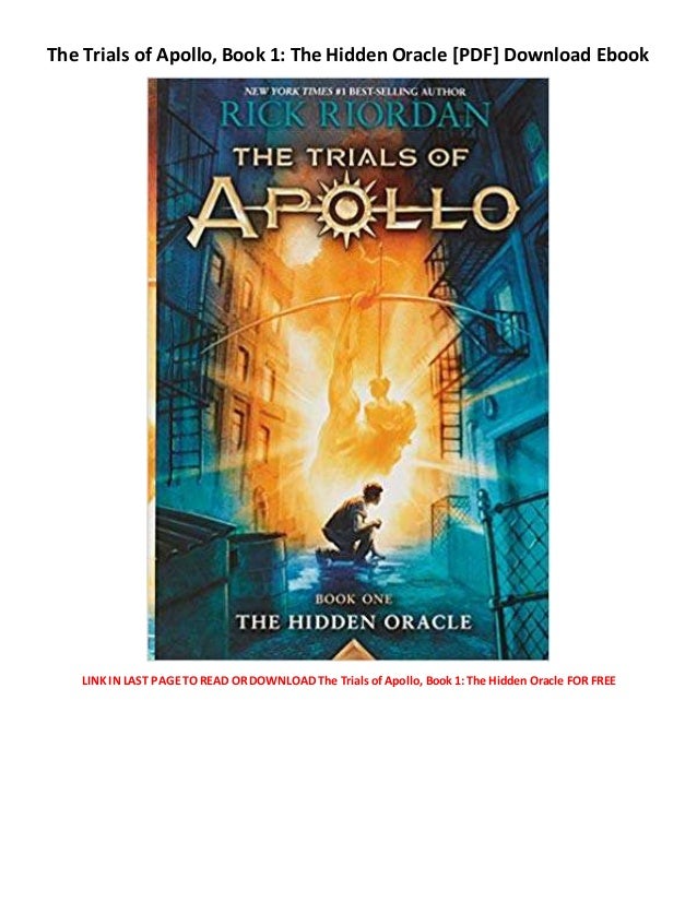 The Trials Of Apollo Book 1 The Hidden Oracle Books On Audio B