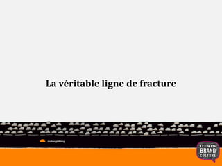 La véritable ligne de fracture 
 