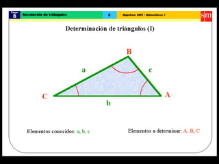 54. resolución de triángulos
