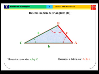 54. resolución de triángulos