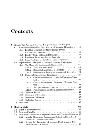 The Spectra And Dynamics Of Diatomic Molecules 2nd Edition Helene ...