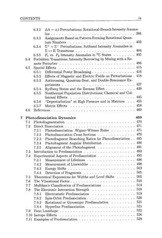The Spectra And Dynamics Of Diatomic Molecules 2nd Edition Helene ...