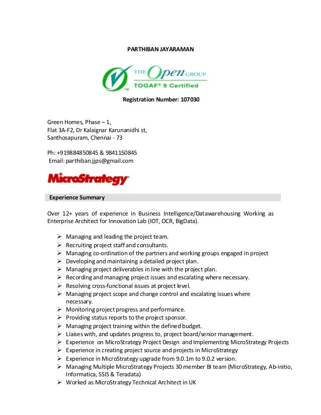 Parthiban J Resume-Enterprise Architect Parthiban J Resume-Enterprise Architect