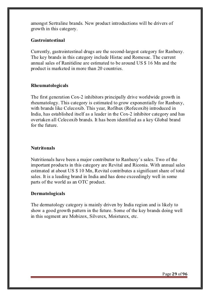 Riconia syrup composition writing