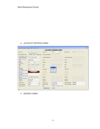 54024405 project-report-banking-management-system | DOC