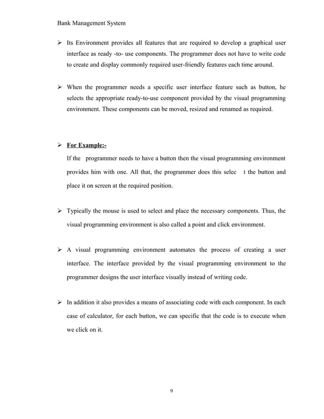 54024405 project-report-banking-management-system | PDF