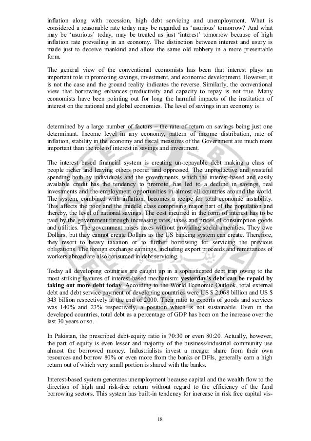 Main Report - 18 inflation